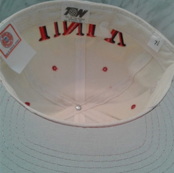 Vintage UNLV Runnin’ Rebels Top Of The World TOW Wave 7 1/8 Hat Cap university - Picture 5 of 7